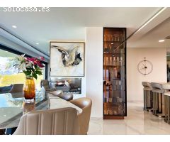Moderna villa de lujo con vistas al mar y la montaña en Altea la Vella. SISK-T184