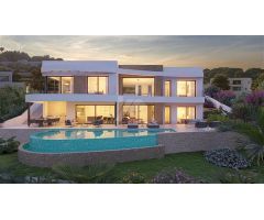 Villa con vistas al mar en Moraira, Costa Blanca.. SISK-T185