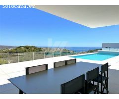 Villa con vistas panoramicas al mar en venta en Moraira, Costa Blanca.. SISK-T204