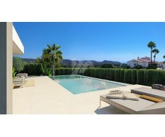 Exclusiva villa moderna con vistas al Mediterráneo, Cap d’Or y Moraira, Costa Blanca.. SISK-T210
