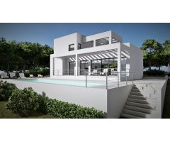 Proyecto de villa de nueva construcción en Jávea. SISK-T257