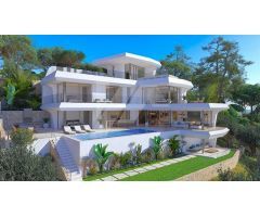 Villa panorámica con vistas al mar en venta en Altea, Costa Blanca.. SISK-T267