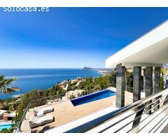 Villa moderna con impresionantes vistas al mar en Altea Hills. SISK-T275