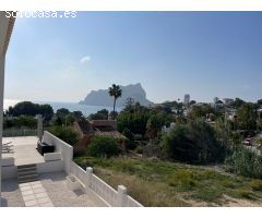 Parcela en venta con vistas al mar en Les Basetes Calpe. SISK-T347