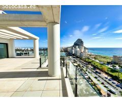 Ático con impresionantes vistas al mar en venta en Calpe. SISK-T385