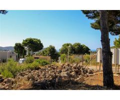 Parcela con vistas al mar en venta en Moraira, Costa Blanca.. SISK-T40