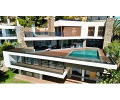 Moderna Villa en Altea Hills con ascensor, spa y vistas al mar. SISK-T72