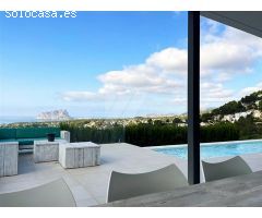 Villa con vistas al mar en Fanadix, Moraira. Costa Blanca.. SISK-T75