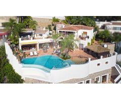 Chalet con vistas al mar en la Empedrola, Calpe, Costa Blanca.. SISK-T79