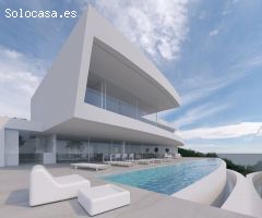 Villa de nueva construcción de 4 o 5 dormitorios en Moraira. SISK-T92