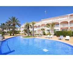 Apartamento de 1 dormitorio en Benissa Costa, con piscina comunitaria, fantásticas vistas al mar y a