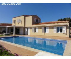 VILLA LUXURY EN MAHÓN/MAÓ, MENORCA, LICENCIA TURÍSTICA. ODVW-T186