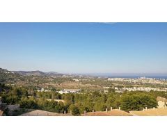 Gran parcela de 6000 m2 en Calpe (Costa blanca) con vistas al mar, situada a tan solo 2.5 km de Calp